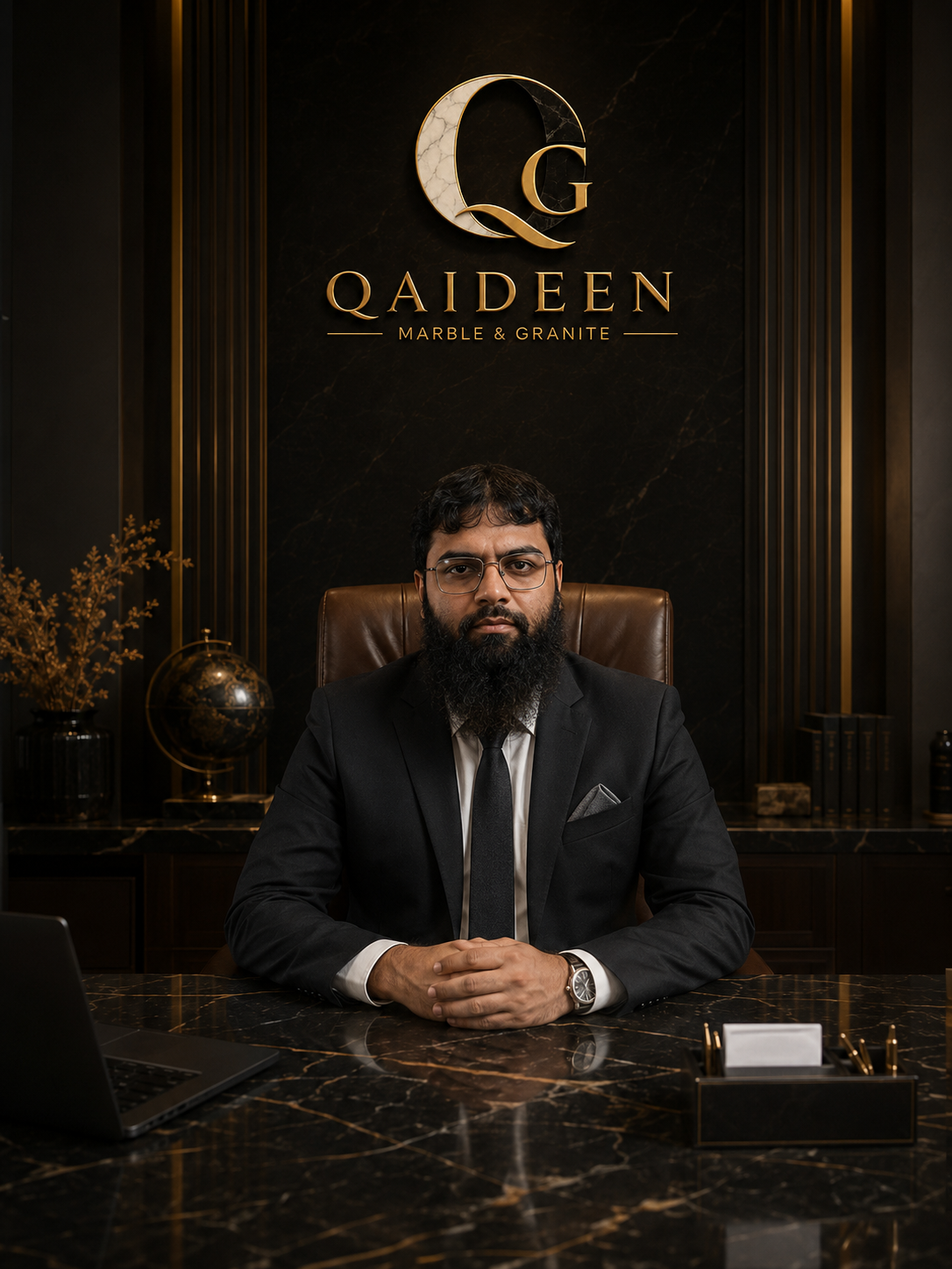 Muhammad Yousuf Bhaati, Founder of Qaideen Marble & Granite