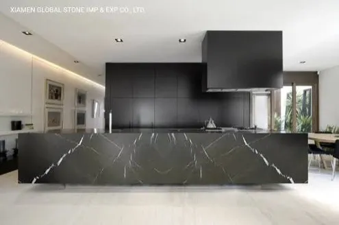 Armani Black Marble Slabs